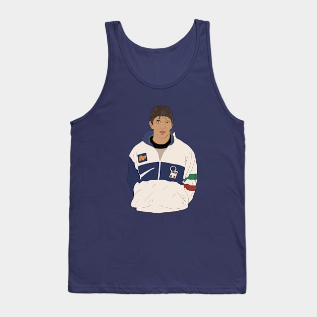 Gianluigi Buffon Italy 90s Minimalist Football Tank Top by NostalgiaUltra